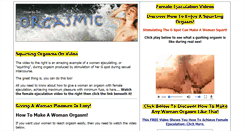 Desktop Screenshot of femaleejaculationvideo.org